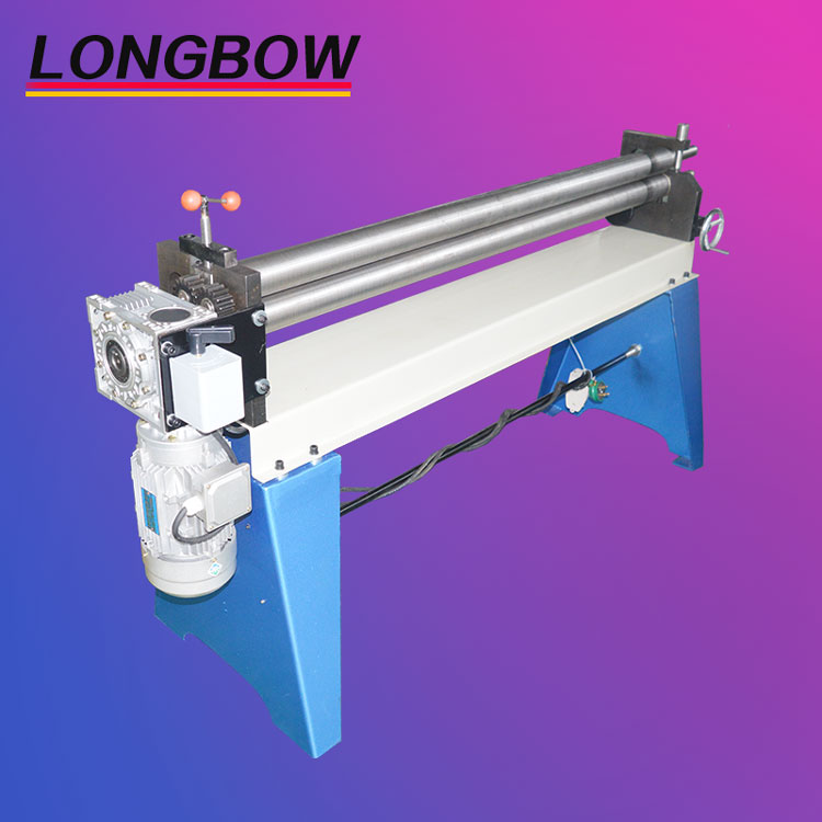 manual rolling machine 3 roll sheet manual plate rolling machine