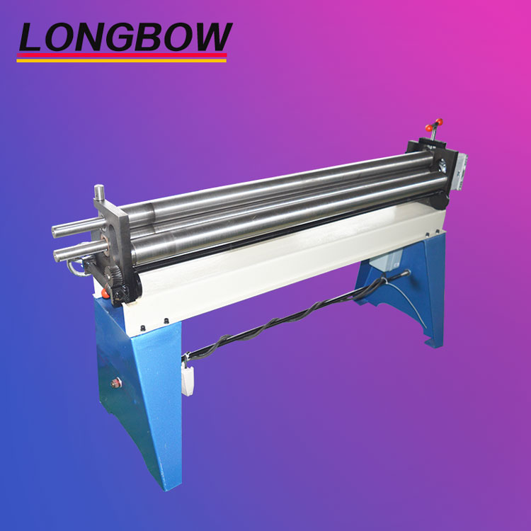 manual rolling machine 3 roll sheet manual plate rolling machine