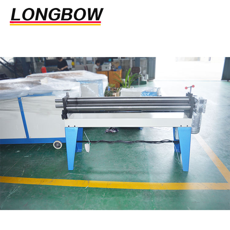 manual rolling machine 3 roll sheet manual plate rolling machine