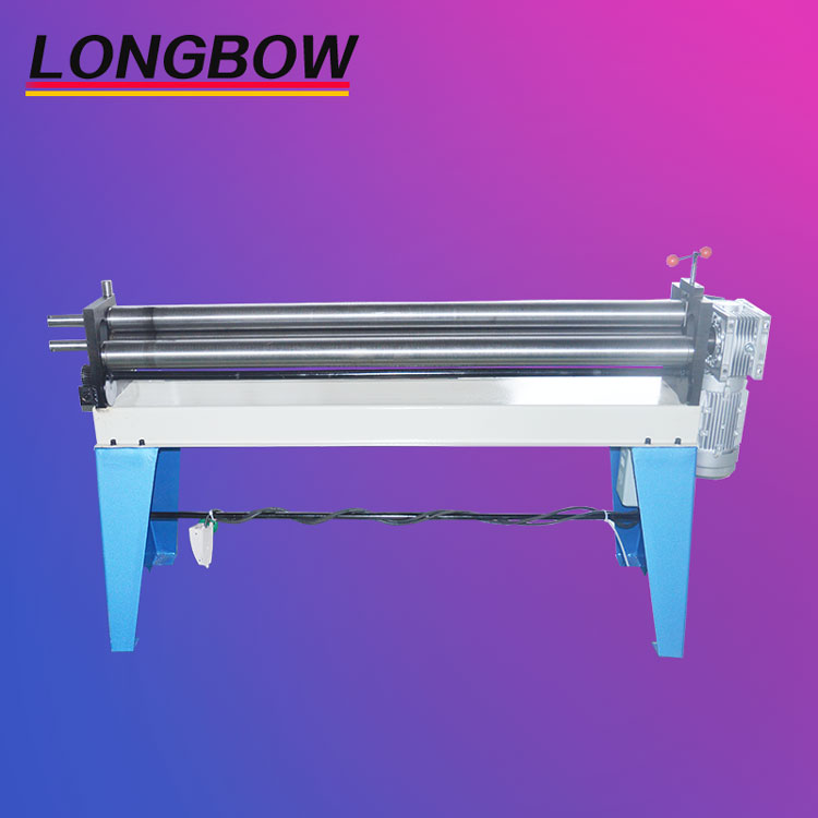 manual rolling machine 3 roll sheet manual plate rolling machine