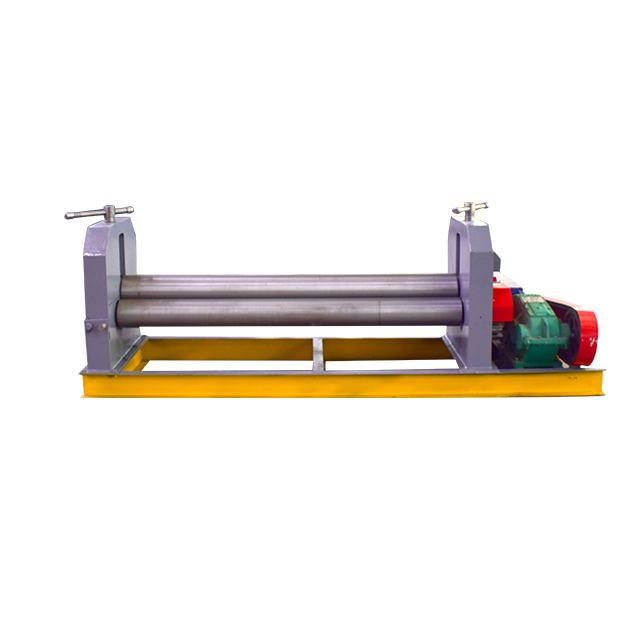 W11-12*2500Mechanical Level Down Three-roller steel plate bending roll Rolling Machine