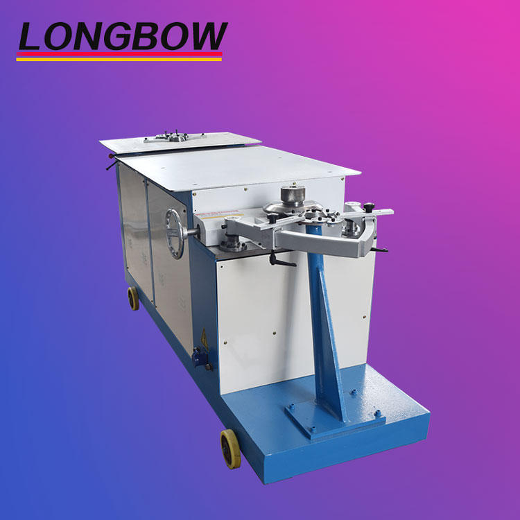 WTS-1.2x1250 professional tube end forming shrimp elbow beading machine