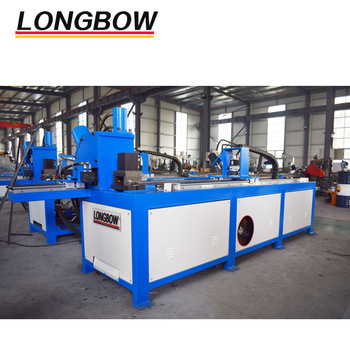 Square duct angle steel flange machine,CNC angle steel flange production line